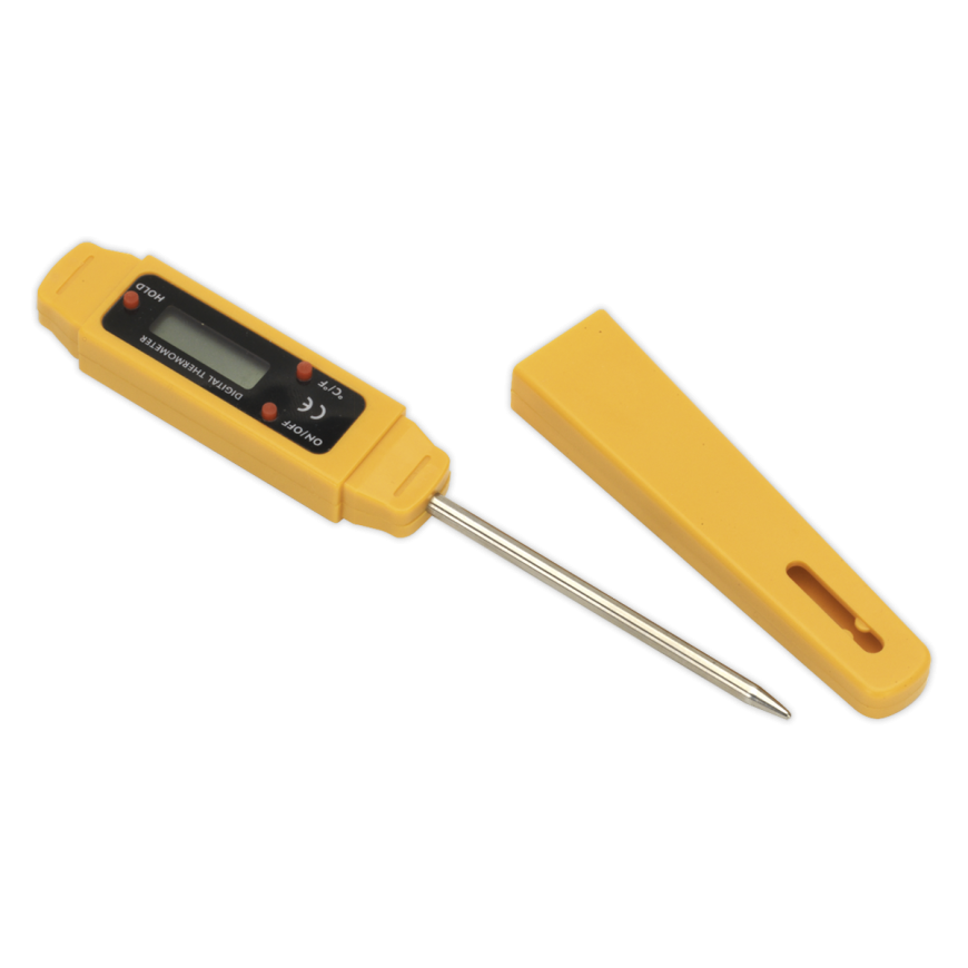 Infrared Twin-Spot Laser Digital Thermometer 12:1 High Temperature