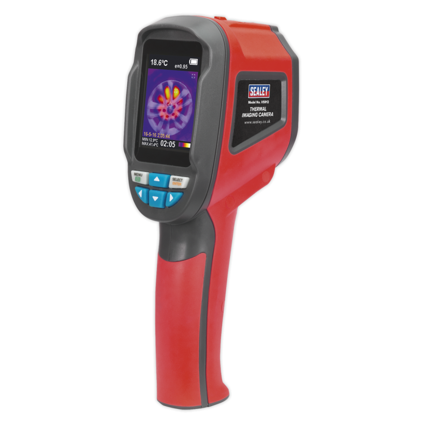 Infrared Twin-Spot Laser Digital Thermometer 12:1