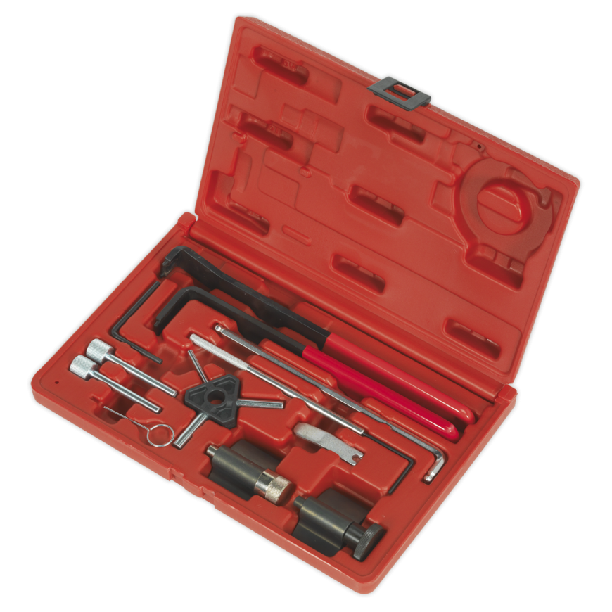 Diesel Engine Timing Tool Kit - for VAG 1.4D, 1.6D, 2.0D Common Rail - Belt Drive