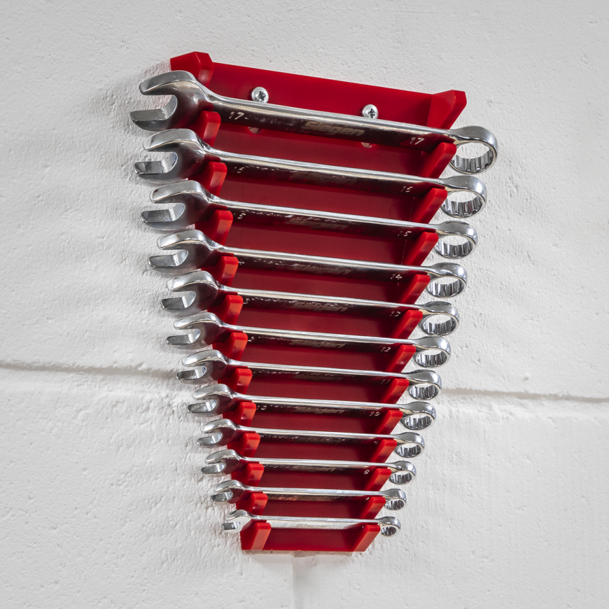 Magnetic Pegboard - Red