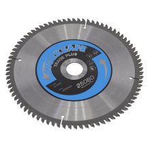 Ø250 x 30mm Aluminium Cutting TCT Saw Blade - 80tpu