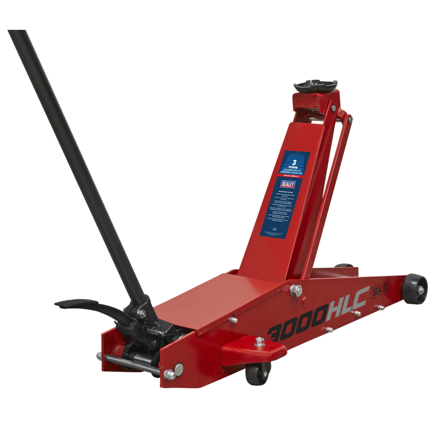 3 Tonne Long Reach High Lift Trolley Jack