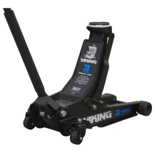 Viking 3 Tonne Low Profile Professional Trolley Jack with Rocket Lift