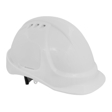 Safety Helmet - Vented (White)