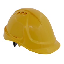 Safety Helmet - Vented (Yellow)