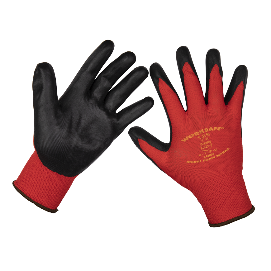 Nitrile Foam Gloves (Large) - Pack of 120 Pairs