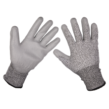Anti-Cut PU Gloves (Cut Level C - Large) - Pair
