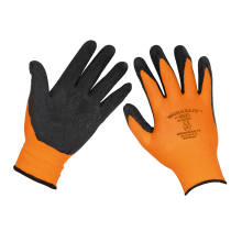 Foam Latex Grippa Gloves (X-Large) - Pack of 12 Pairs