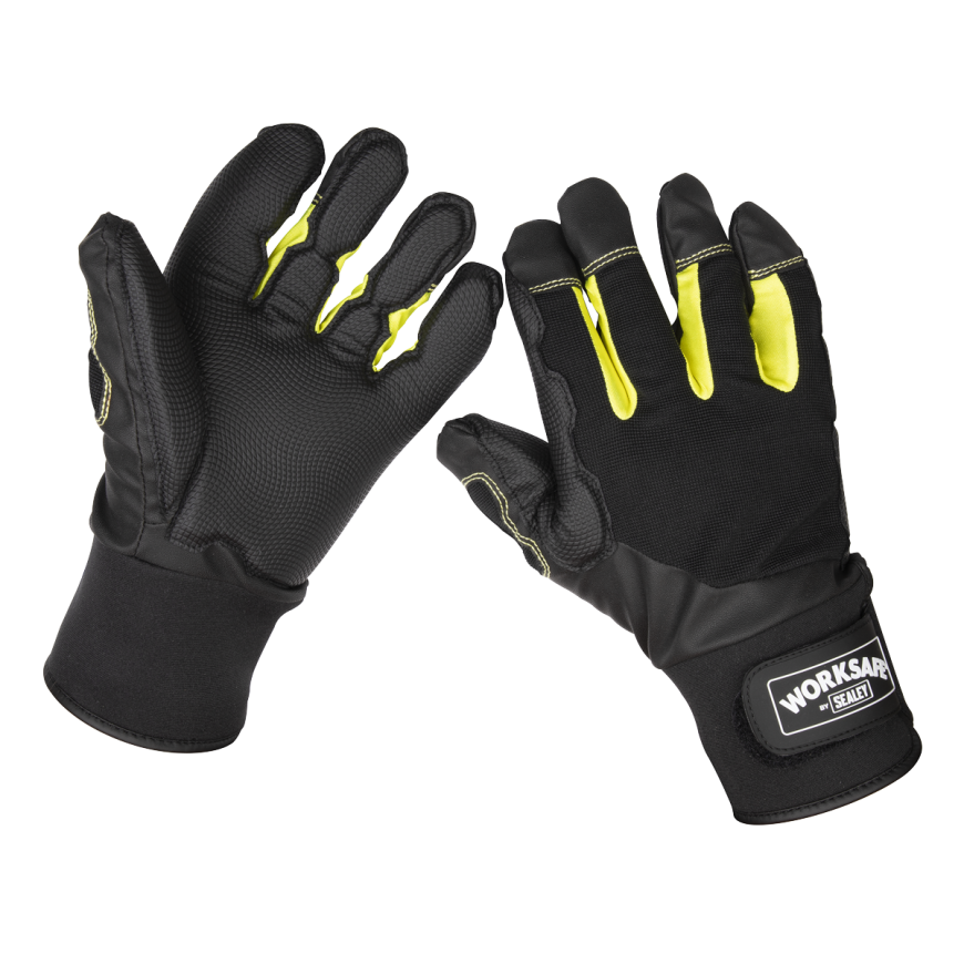 Anti-Vibration Gloves Large - Pair