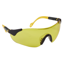 Sports Style High-Vision Safety Glasses with Adjustable Arms