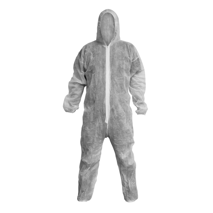 Disposable Coverall White - Large