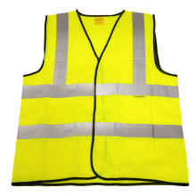 Hi-Vis Waistcoat (Site and Road Use) Yellow - Large