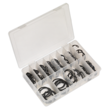 200pc Internal/External Circlip Assortment - Metric