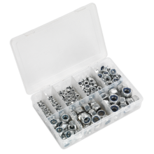 255pc Nylon Locknut Assortment DIN 985 - M4-M16