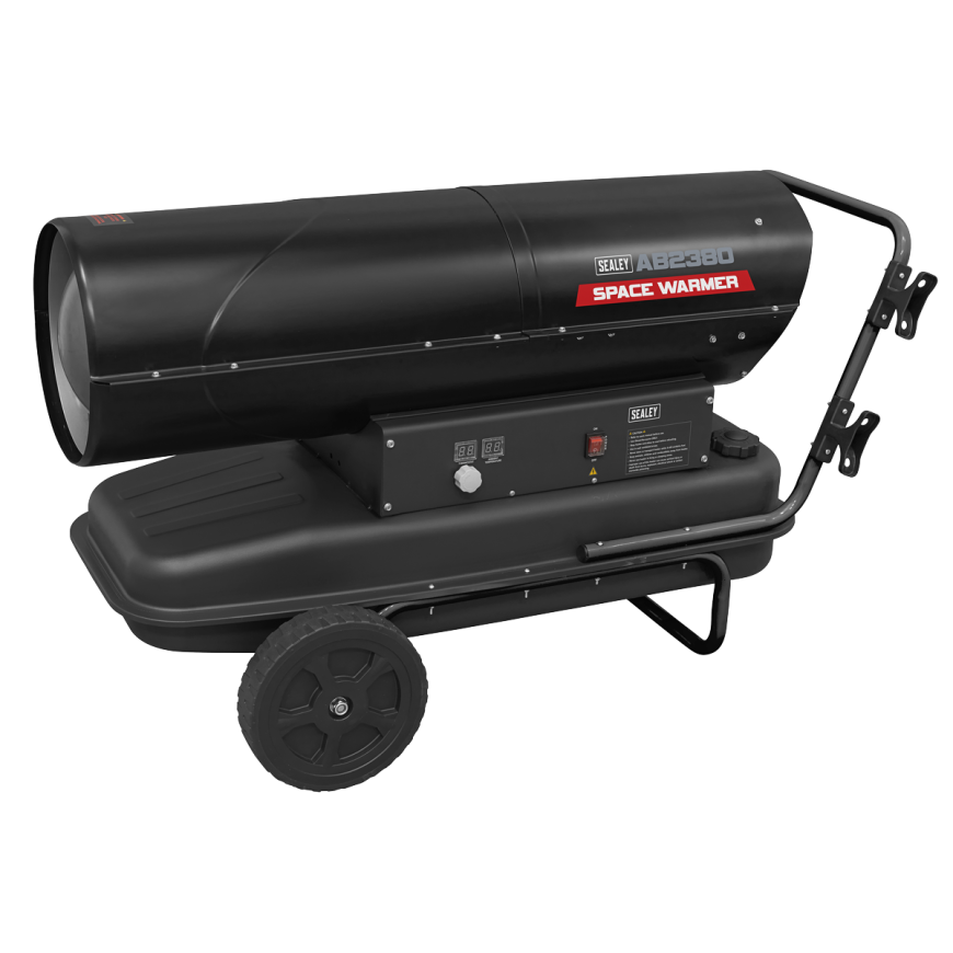 240,000Btu/hr Space Warmer® Kerosene/Diesel Heater with Wheels