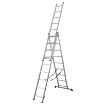 Aluminium Extension Combination Ladder 3x9 EN 131