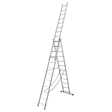 Aluminium Extension Combination Ladder 3x12 EN 131