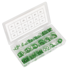 225pc Air Conditioning Rubber O-Ring Assortment - Metric