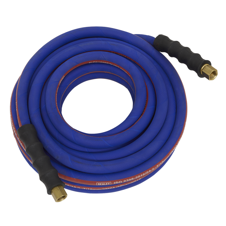 10m x Ø10mm Extra-Heavy-Duty Air Hose with 1/4