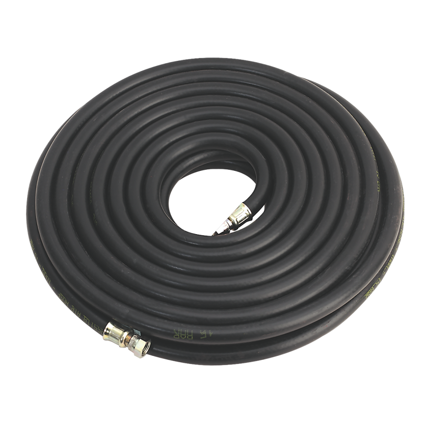 15m x Ø10mm Heavy-Duty Air Hose with 1/4