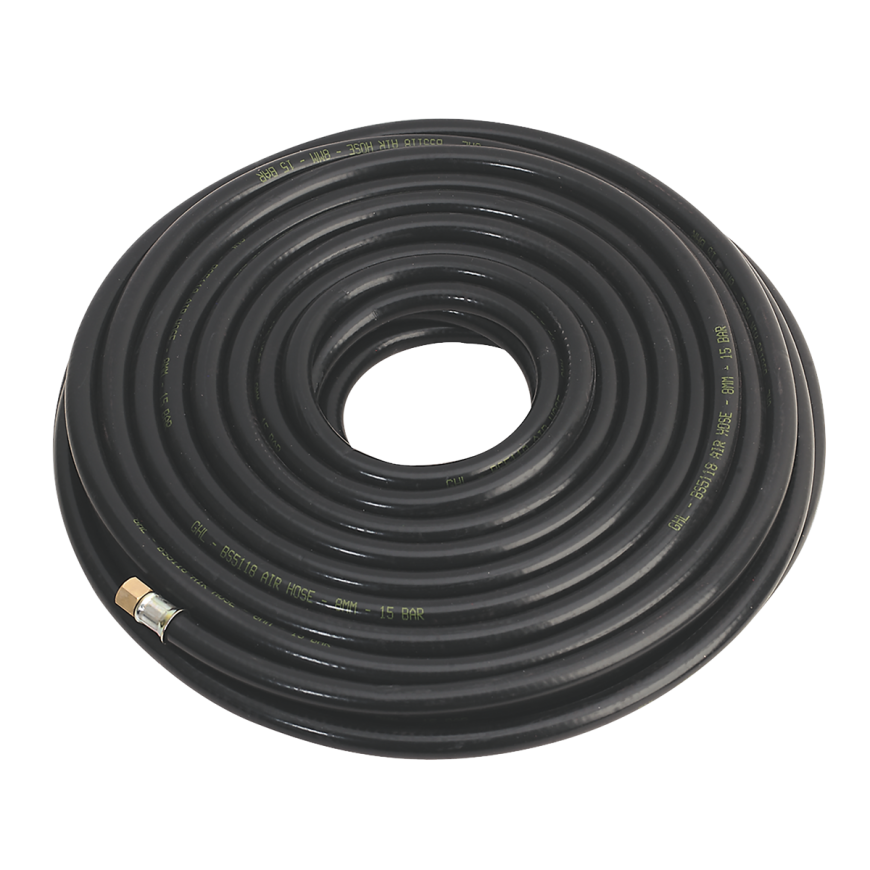 20m x Ø8mm Heavy-Duty Air Hose with 1/4