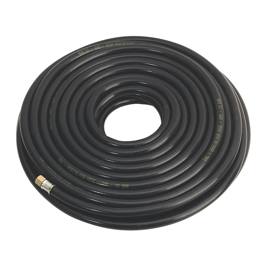 30m x Ø8mm Heavy-Duty Air Hose with 1/4