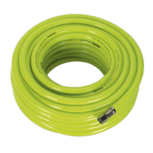 20m x Ø8mm High-Visibility Air Hose with 1/4