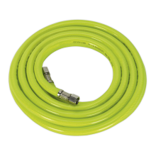 5m x Ø8mm High-Visibility Air Hose with 1/4