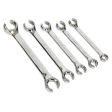 5pc Flare Nut Spanner Set