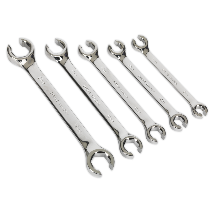 5pc Flare Nut Spanner Set