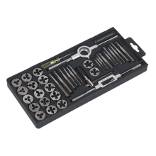 40pc Tap & Die Set Split Dies - Metric