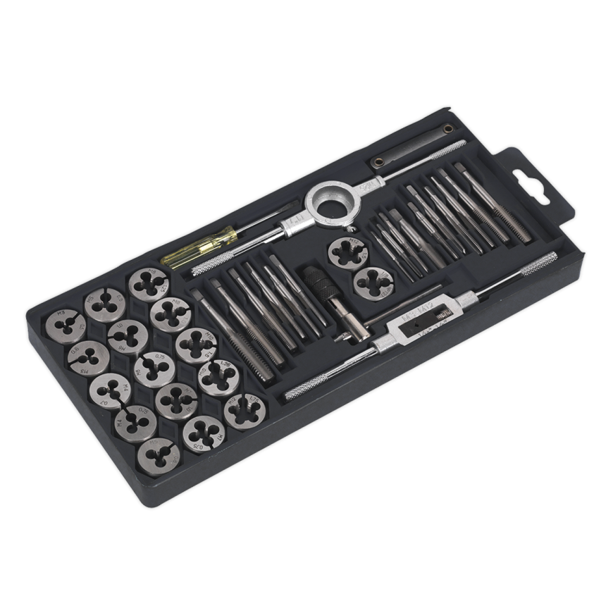 40pc Tap & Die Set Split Dies - Metric