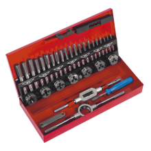 32pc Tap & Die Set Split Dies - Metric