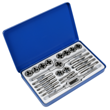 24pc Tap & Split Die Set - Imperial