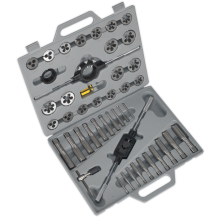 45pc Tap & Die Set Split Dies - Metric