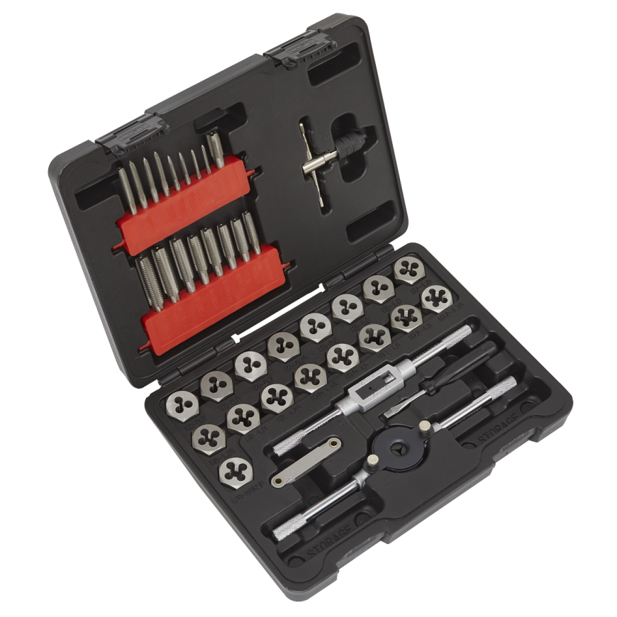 39pc Tap & Hex Die Set - Metric