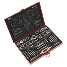 40pc Tap & Die Set Split Dies - Metric