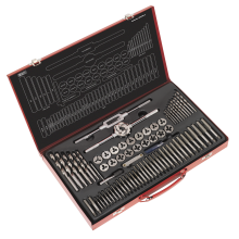 76pc Tap & Die Set Split Dies - Metric