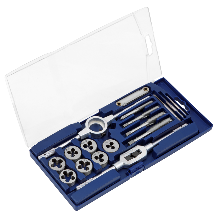 17pc Tap & Die Set - Metric