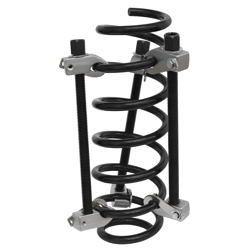 3pc Coil Spring Compressor with Safety Hooks