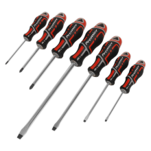 7pc GripMAX® Screwdriver Set - Red