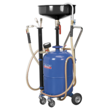 35L Air Discharge Mobile Oil Drainer with Probes