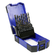 19pc HSS Tri-Point M2 Drill Bit Set