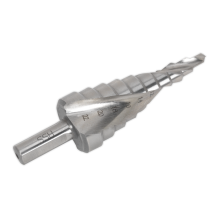 4-22mm Double Spiral HSS 4341 Step Drill Bit