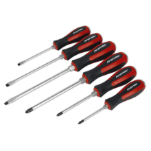 6pc Hammer-Thru Screwdriver Set