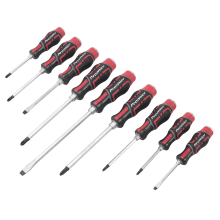 9pc Hammer-Thru Screwdriver Set