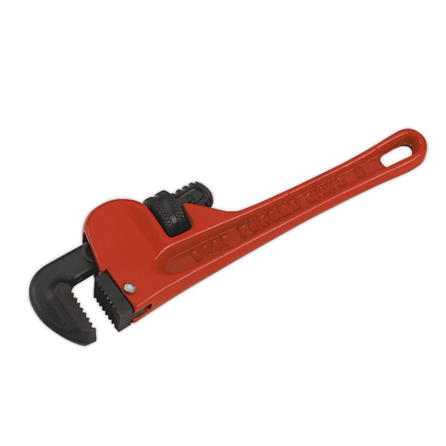 200mm Cast Steel Pipe Wrench - European Pattern