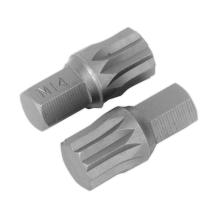 M14 x 30mm Spline Bit - Pack of 2