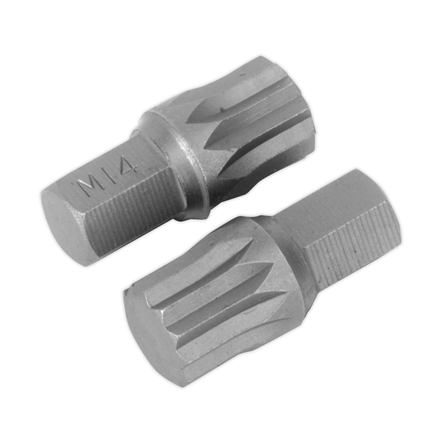 M14 x 30mm Spline Bit - Pack of 2