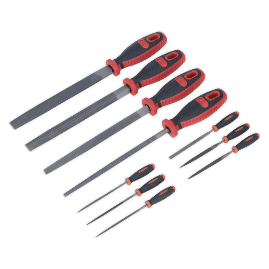 10pc Engineer's & Needle File Set